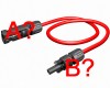 Custom red photovoltaic cord 10 mm² 