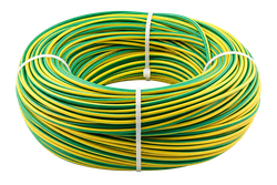 Cable de tierra flexible 0,5 mm² H05V-K (vendido por metros) 