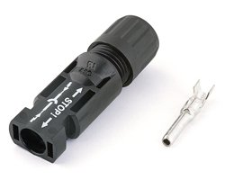 Stäubli MC4 male connector 4 or 6 mm² PV-KST4/6I 