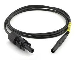Test lead MC4 Female Black Stäubli PV-AMLB4/150 