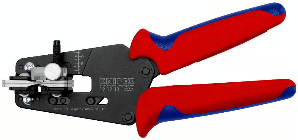 Stripping pliers 1.5/2.5/4/6 mm² Knipex 12 12 11 